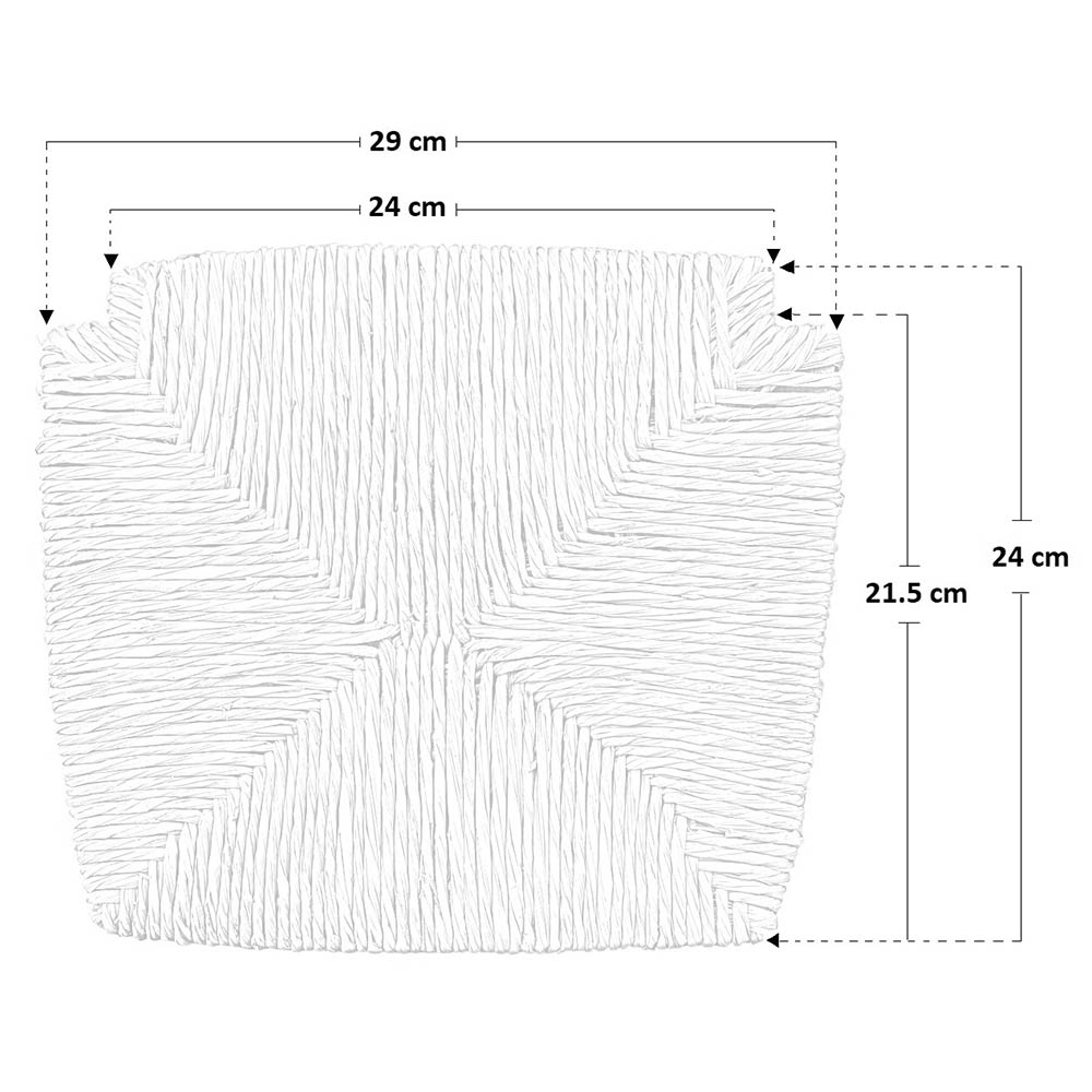 Ricambio Per Sedia In Paglia Modello 998- Sigfrido Sedile Seduta Cuscino